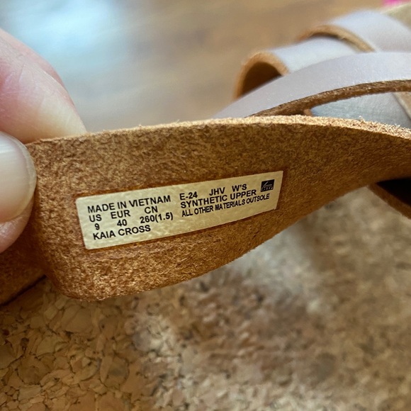 Reef Women's Nutmeg Kaia Cross-Strap Sandals Size 9 - Picture 8 of 9